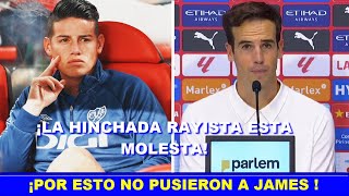 🔥 MOLESTIAS de la HINCHADA del RAYO VALLECANO por JAMES RODRIGUEZ GIRONA vs RAYO VALLECANO [upl. by Aivataj]