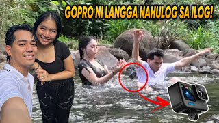 BIGLAANG LIGO NA WALA SA PLANO  GOPRO NI LANGGA NAHULOG SA ILOG [upl. by Speroni]