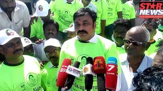 ADMK RKNagar Maavattam RSRajesh participated cleanup operations roads Kasimedu fishing harbor [upl. by Ainalem425]