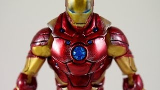 Marvel Legends Heroic Iron Man Custom with Removable Helmet [upl. by Yendyc]