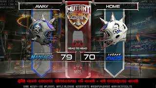 MFL 2024 Season Week 12 Motor City Maniacs  Insane Cults [upl. by Kial]