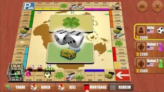 Rento 3D  Monopoly multiplayer board game gameplay [upl. by Anoi]