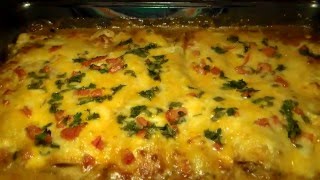 How To Make REAL Mexican Enchiladas Homemade Chicken Enchilada Recipe [upl. by Anirbak595]