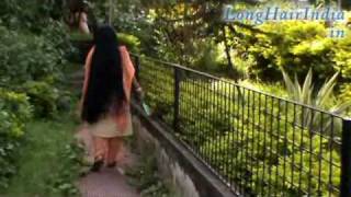 Shiuli  Long Hair In Garden [upl. by Nassir308]