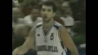 Peja Stojakovic 20 points vs Usa Yugoslavia Usa 8178 Indianapolis 2002 [upl. by Nodnab735]