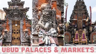 Palaces amp Art Market in Ubud Bali What To Do in Ubud Bali [upl. by Ehcrop]