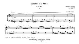 Clementi  Sonatina Op 36 No 1 23 [upl. by Helsa]