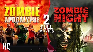 Zombie Apocalypse  Zombie Night  Full Zombie Horror Movie  Double Feature [upl. by Buke111]