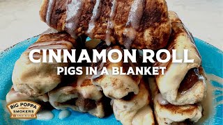 Cinnamon Roll Pigs in a Blanket  Griddle Recipes [upl. by Caraviello]