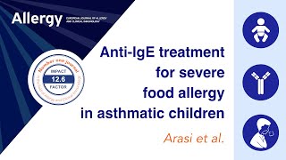 Omalizumab Reduces Anaphylactic Reactions and Allows Food Introduction in Food Allergic Children [upl. by Leifeste]