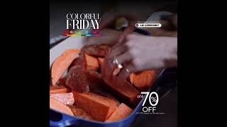 Novos Itens Le Creuset Colorful Friday na Lets [upl. by Aldarcy]