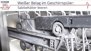 Salzbehälter des Geschirrspülers falsch befüllt  So rettest Du die Maschine [upl. by Duwalt]