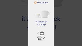 Send money faster than making karak chaye sharafexchange money moneyexchange [upl. by Leitnahs]