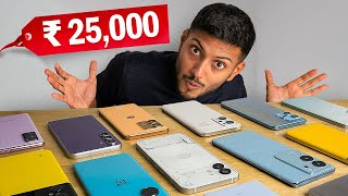 5 Best Smartphones Under ₹25000 [upl. by Nirak]