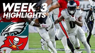 Eagles vs Buccaneers  2023 Week 3 Highlights [upl. by Hertzfeld]