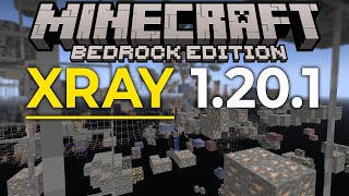 How To Get XRay in Minecraft Bedrock 120 Minecraft Bedrock XRay Texture Pack [upl. by Lyda]