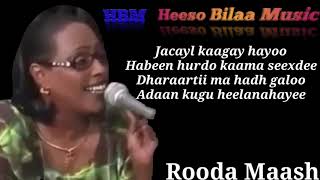 JACAYL KAAGAY HAYOO HEES BILAA MUSIC AH OO AAD U MACAAN [upl. by Vange151]