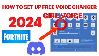 Best FREE Voice Changer On PC Simple Tutorial ✅ Fortnite Discord Etc [upl. by Nowaj]