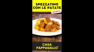 Spezzatino con le patate shorts [upl. by Eseilana]