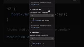 Font Properties in Css  Html Css tutorial for beginners 2024 html css coding webdesign [upl. by Joell]