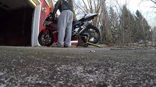 RC51 Delkevic Exhaust sound [upl. by Olihs]