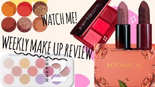 Weekly Make Up Review 3 Glamlite Morphe 2 Juvias Place Coloured Raine [upl. by Selina]