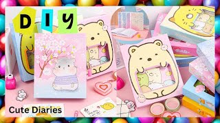 DIY Diary Ideas😍🌈How to make cute diary at home  DIY Diary Making [upl. by Ygiaf422]