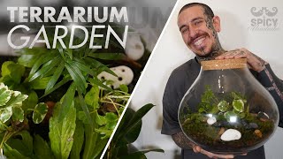 How to make a Terrarium  Garden in a bottle [upl. by Annasor]