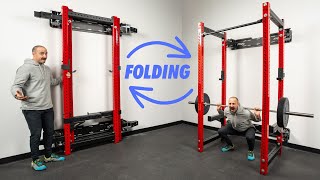 The Most OverBuilt Power Rack That…Folds PRx Folding 4Post Rack Review [upl. by Anitahs]