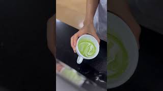 Matcha Latte using Oat milk [upl. by Caassi]