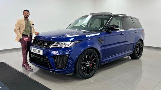 2021 Range Rover Sport 50 V8 SVR [upl. by Ydnar]