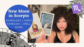 NEW MOON IN SCORPIO ♏️ Uprooted but REPLANTED 🪴 tarotreading astrology channeledmessages [upl. by Hwu]