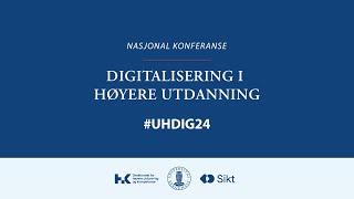 Nasjonal konferanse for digitalisering i høyere utdanning 2024 [upl. by Goar]