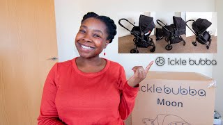 Our New Pushchair  Ickle Bubba Moon Zira 3 in 1 Travel System Unboxing amp Review [upl. by Eilrac]