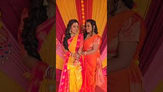 Todays Bride amp sisters Haldi MakeoverDone by Avilashas Makeover amp Academy Avilashas [upl. by Arytal]