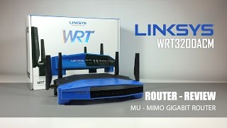 Linksys WRT3200ACM MUMIMO GIGABIT WiFi Router  Full Review [upl. by Kistner39]