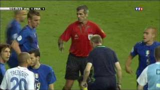 FOOT Mondial 2006 Finale FranceItalie Zidane Carton rouge [upl. by Ttelracs]