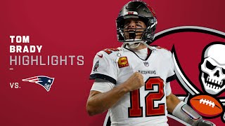 Tom Bradys best throws in 269Yard game vs Pats  NFL 2021 Highlights [upl. by Crispas]