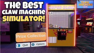 This Claw Machine Simulator is SO SATISFYING  Claw Machine Sim Part 1 [upl. by Ydnic]