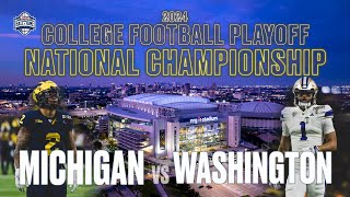 2024 College Football Playoff National Championship  1 Michigan vs 2 Washington  Highlights [upl. by Wicks]