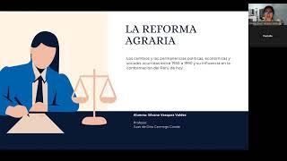 Tarea Video sobre la reforma agraria [upl. by Cohl]