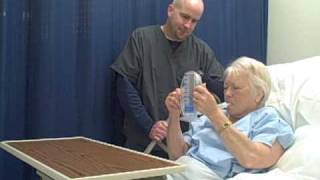 How to use Spirometer   Exercises with Spirometer  Correct way to Use spirometer [upl. by Sheffie]