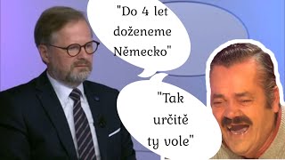 El Risitas reaguje na Petra Fialu Do 4 let doženeme Německo [upl. by Haelam]