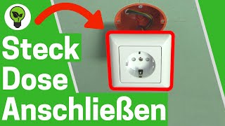 Steckdose Anschließen ✅ULTIMATIVE ANLEITUNG Wie Schuko Steckdosen in Hohlwanddose Richtig Einbauen [upl. by Kraul]