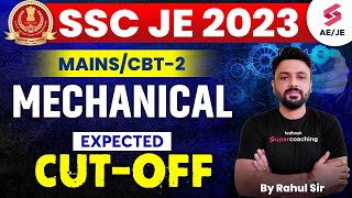 SSC JE Mechanical Cut Off 2023  SSC JE MAINS CUT OFF 2023  SSC JE FINAL CUT OFF 2023 [upl. by Carrnan158]