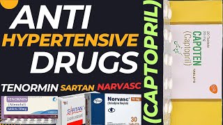 Antihypertensive Drugs  Captopril [upl. by Dorian]