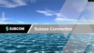 SubCom  Oil amp Gas Platform  Undersea Fiber Optic Cable Connection [upl. by Oletha]