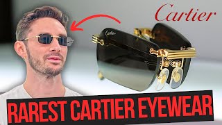 5 RAREST Cartier Glasses  Sunglasses [upl. by Adnawyt289]