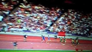 Mens 4x100 relay semi finals London 2012 [upl. by Eeneg406]