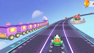 Car Game for Kids BabyBus Car Drive Panda Games BabyBus Games [upl. by Yoo601]